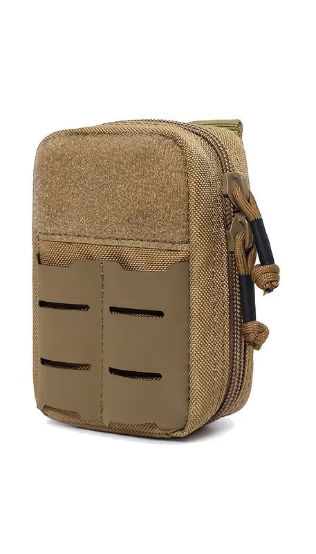 Тактическо MOLLE калъфче – компактна чанта за инструменти и първа помощ, водоустойчива, 1000D + Подарък Нашивка, Персонализиране