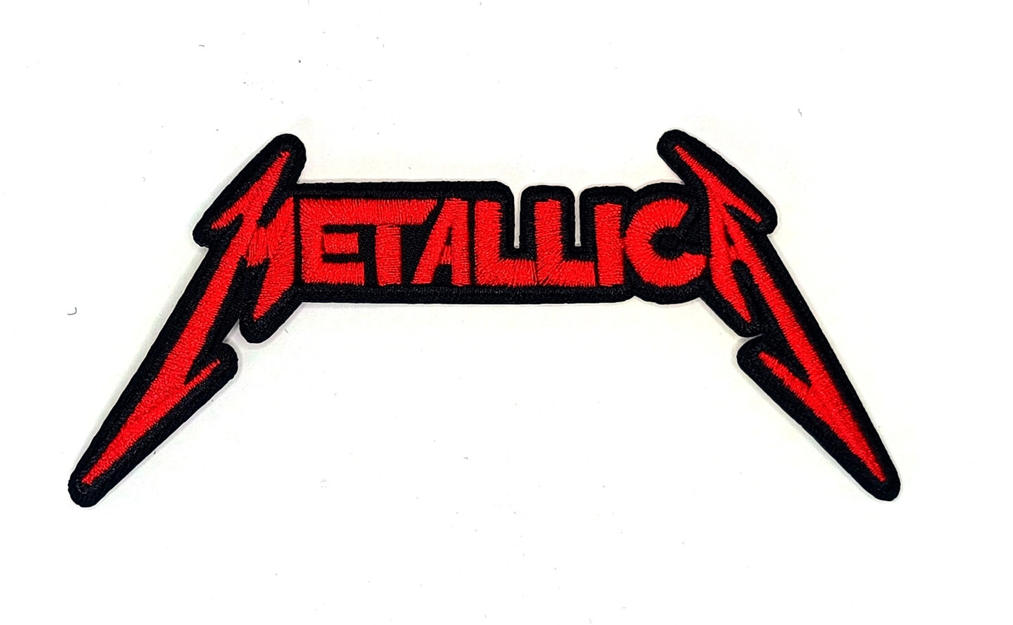 Нашивка Metallica – Бродирана апликация с термолепене, 13x6.5 см