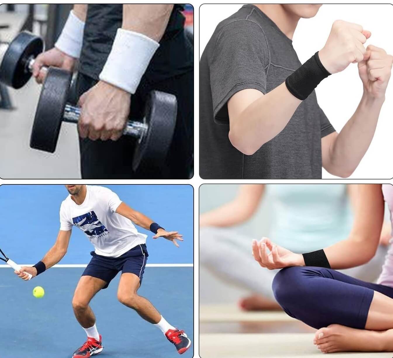 2 бр Хавлиени Спортни Накитници за Бягане, Фитнес, Кардио | 8х10 см - JAFRA