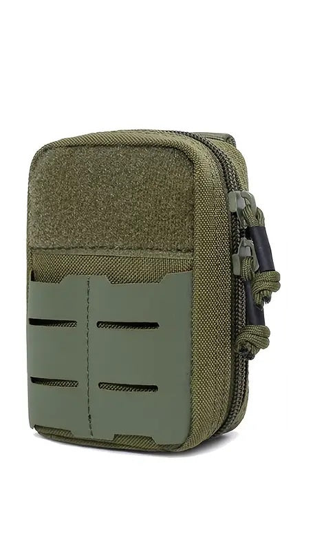 Тактическо MOLLE калъфче – компактна чанта за инструменти и първа помощ, водоустойчива, 1000D + Подарък Нашивка, Персонализиране