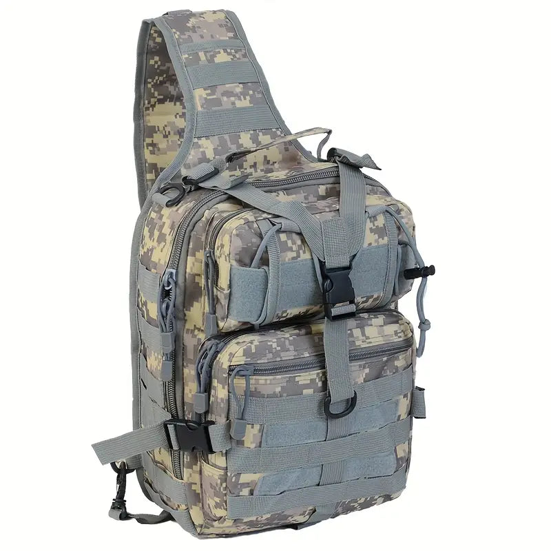 Тактическа раница 10L – MOLLE система, водоустойчива, олекотена + Подарък Нашивка, Персонализиране