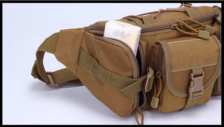 Тактическа Чанта за Кръста + Нашивка Подарък - Водоустойчива, Персонализируема