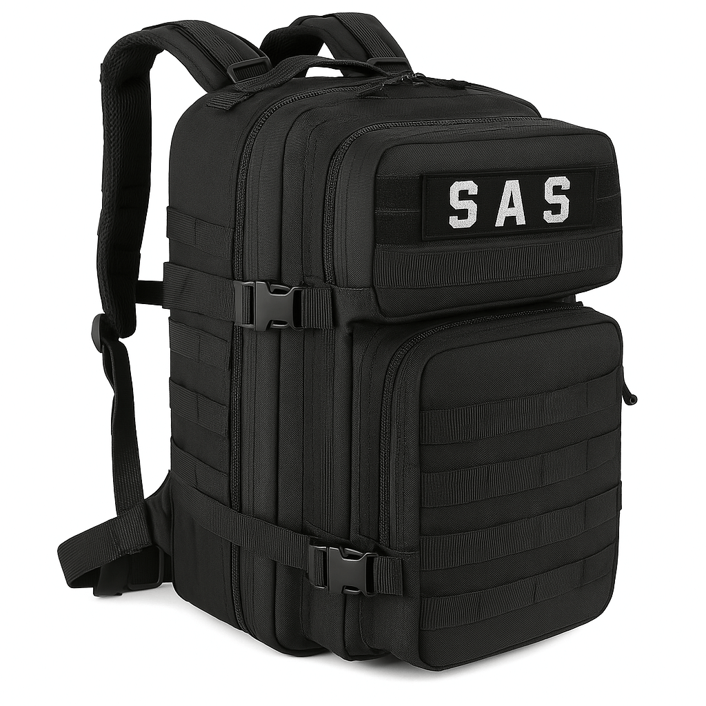 Тактическа нашивка SAS – бродирана емблема с велкро (13.5x3 см)