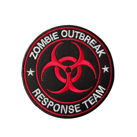 Нашивка Zombie Outbreak Response Team - Бродирана (8x8 см) с Велкро гръб