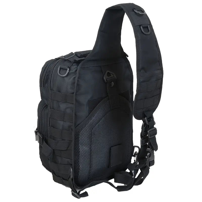 Тактическа раница 10L – MOLLE система, водоустойчива, олекотена + Подарък Нашивка, Персонализиране