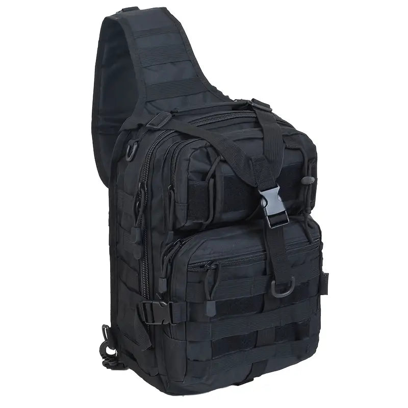 Тактическа раница 10L – MOLLE система, водоустойчива, олекотена + Подарък Нашивка, Персонализиране