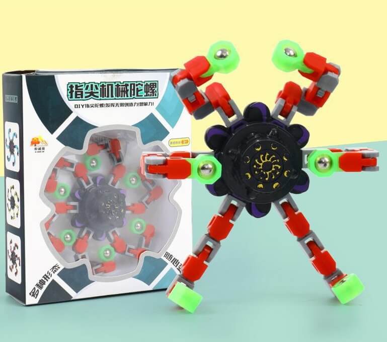 Finjet Spinner - 3 in 1 Transforming Toy