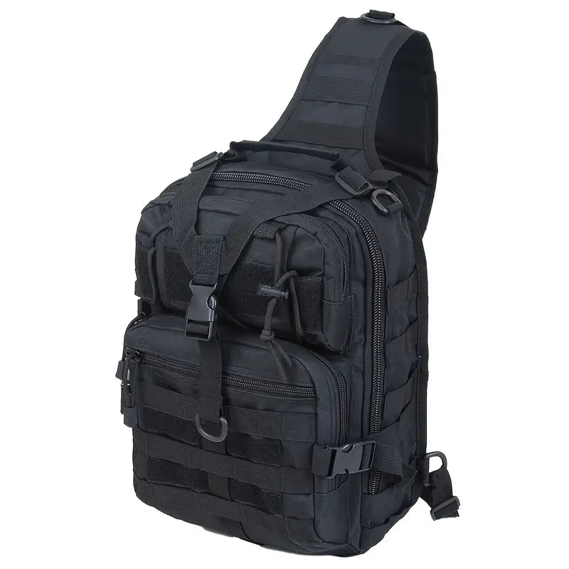 Тактическа раница 10L – MOLLE система, водоустойчива, олекотена + Подарък Нашивка, Персонализиране