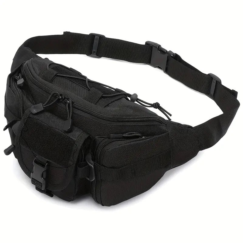 Тактическа Чанта за Кръста + Нашивка Подарък - Водоустойчива, Персонализируема