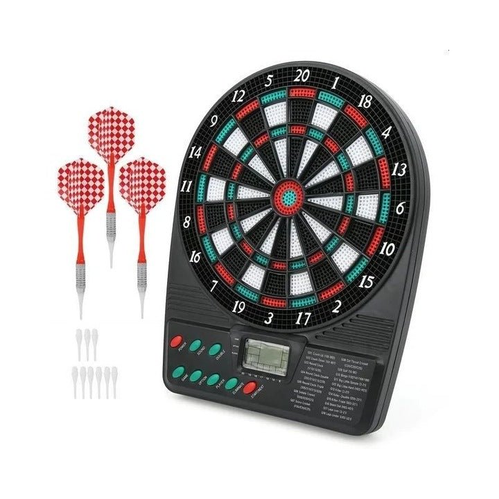 Електронна дартс дъска за семейни игри – до 8 играчи - JAFRA