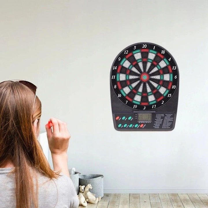 Електронна дартс дъска за семейни игри – до 8 играчи - JAFRA