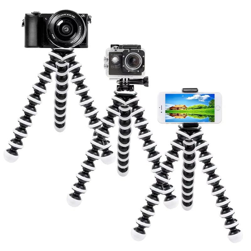 Голям гъвкав трипод и статив за камера и телефон - JAFRA