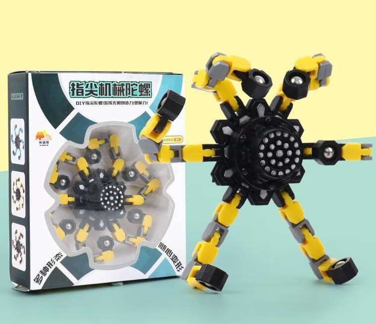 Finjet Spinner - 3 in 1 Transforming Toy