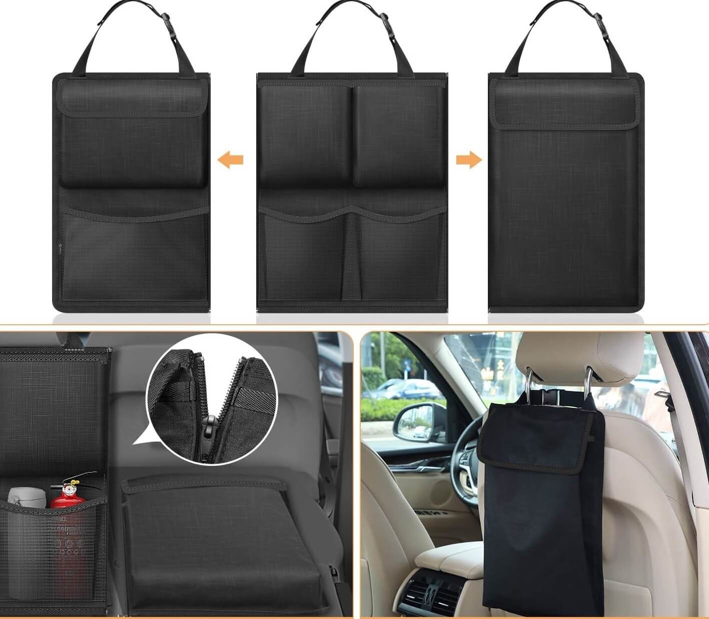 Органайзер за Багажник на Автомобил, Водоустойчив + ПОДАРЪК Мрежа за Съхранение - JAFRA
