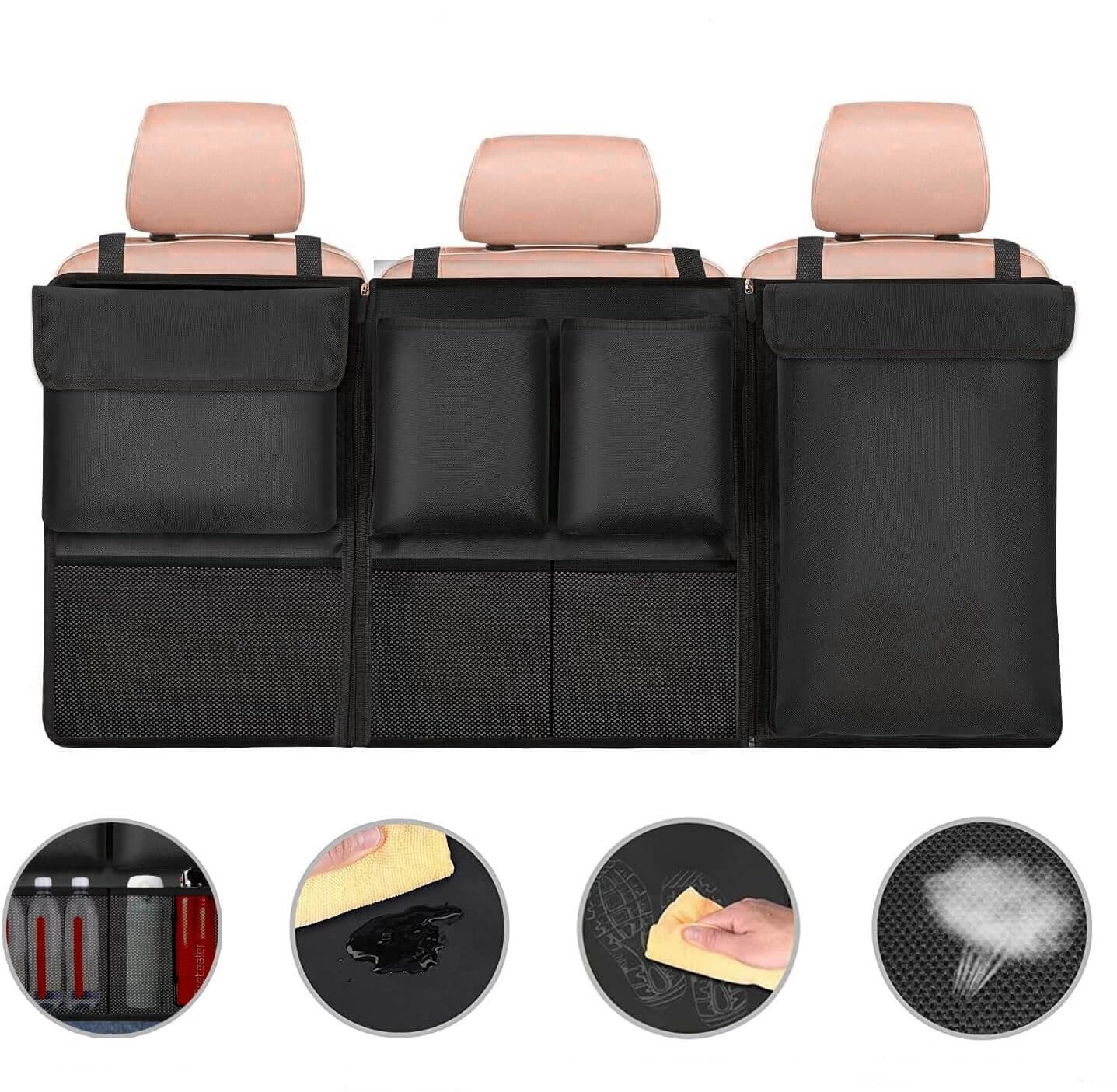 Органайзер за Багажник на Автомобил, Водоустойчив + ПОДАРЪК Мрежа за Съхранение - JAFRA