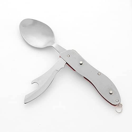 Комплект Метални Прибори за Хранене, Компактен и Практичен