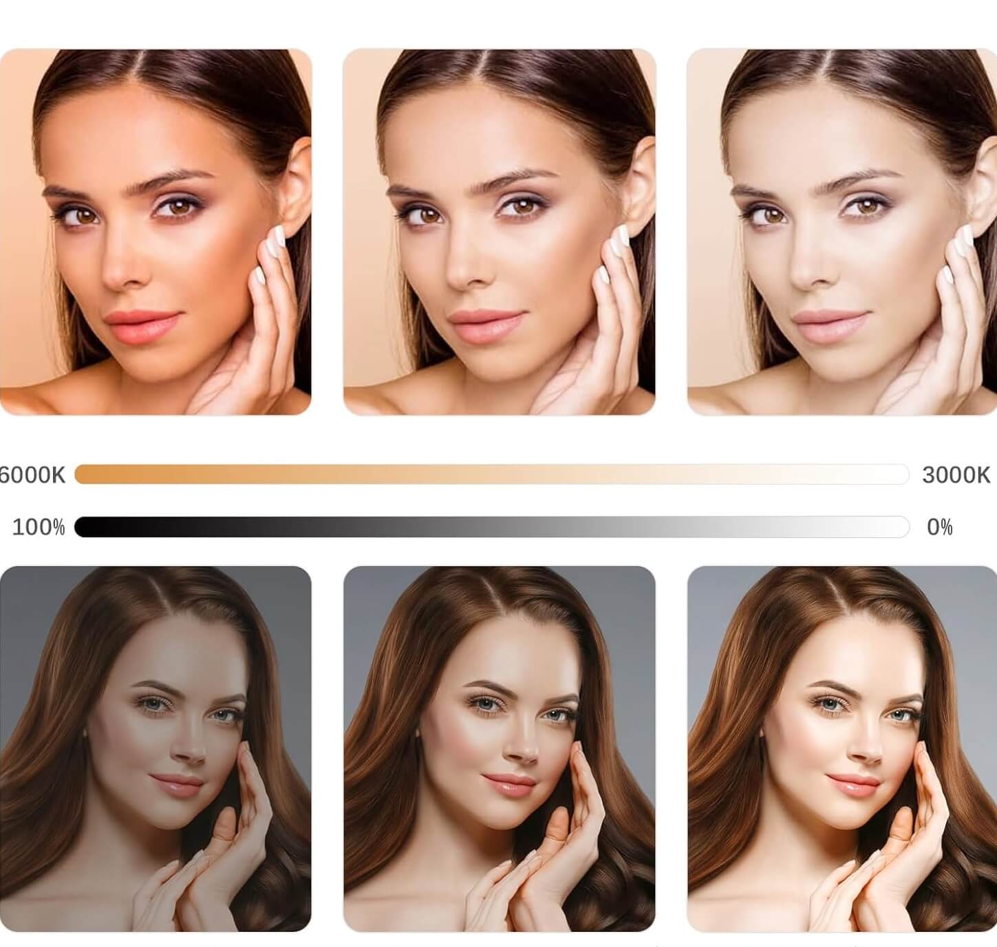 Професионална LED Лампа Полумесец за Разкрасителни Услуги + ПОДАРЪК Пили за Маникюр, Отстъпки - JAFRA