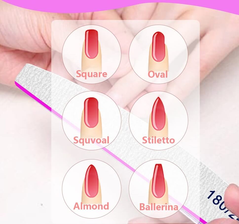 Професионални Пили за Маникюр 100/180 Пакет 10бр - JAFRA