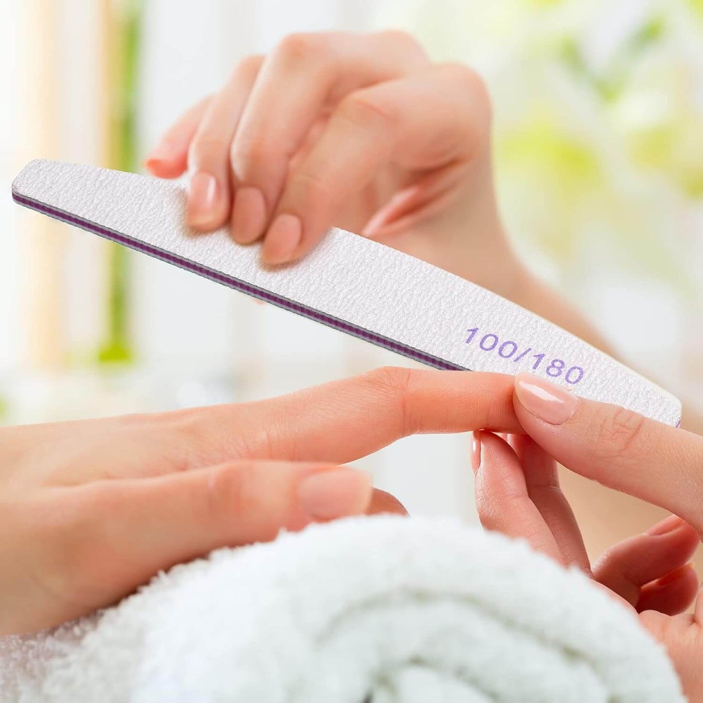 Професионални Пили за Маникюр 100/180 Пакет 10бр - JAFRA