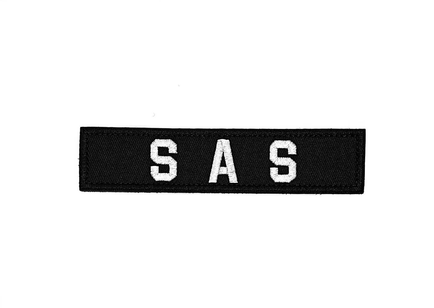 Тактическа нашивка SAS – бродирана емблема с велкро (13.5x3 см)