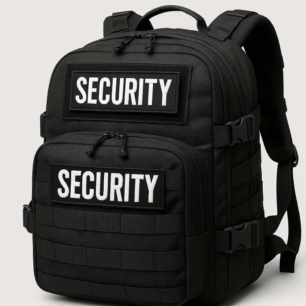 Нашивка SECURITY – Велкро пач за охрана, жилетки и раници | 14.5x6 см