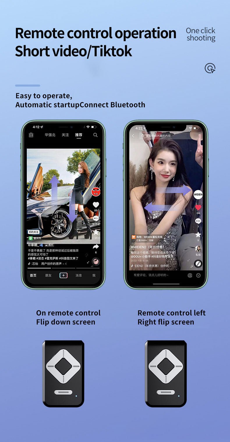 Селфи Стик с LED Светлини и Bluetooth Дистанционно за TikTok, YouTube и Instagram - JAFRA