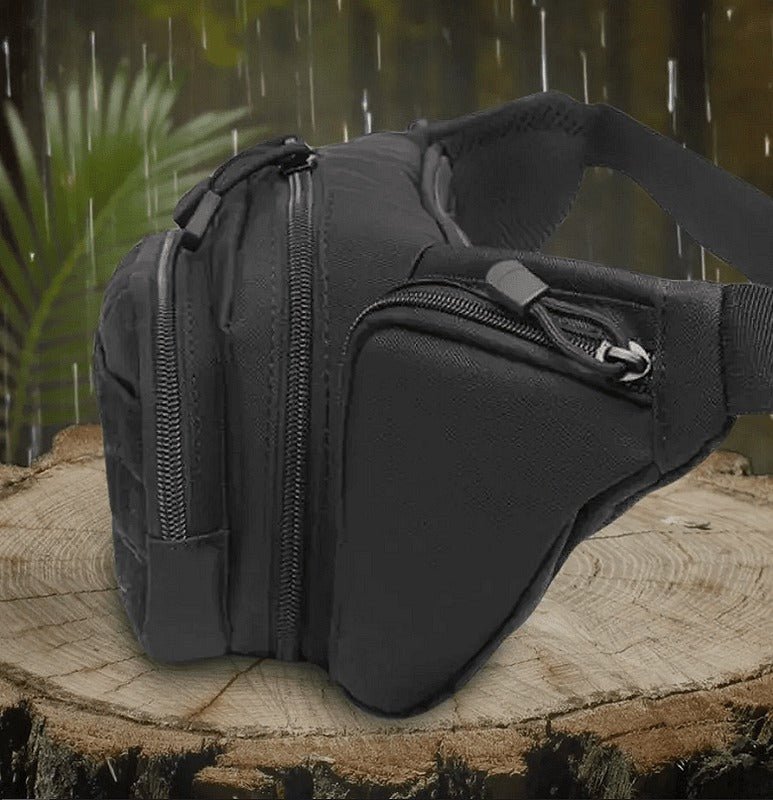 Тактическа Чанта за Кръста MOLLE Система Водоустойчива + Подарък 2 Нашивки и Карабинери, Персонализиране - JAFRA