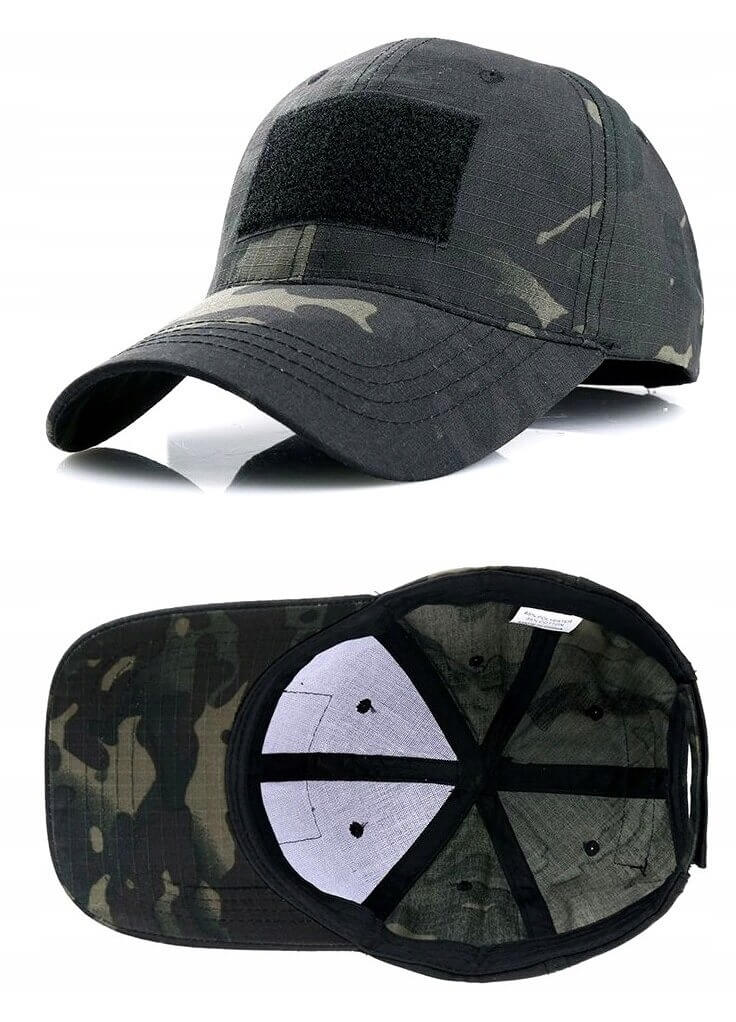 Тактическа Шапка с Велкро Панели + 3 Сменяеми Нашивки Подарък