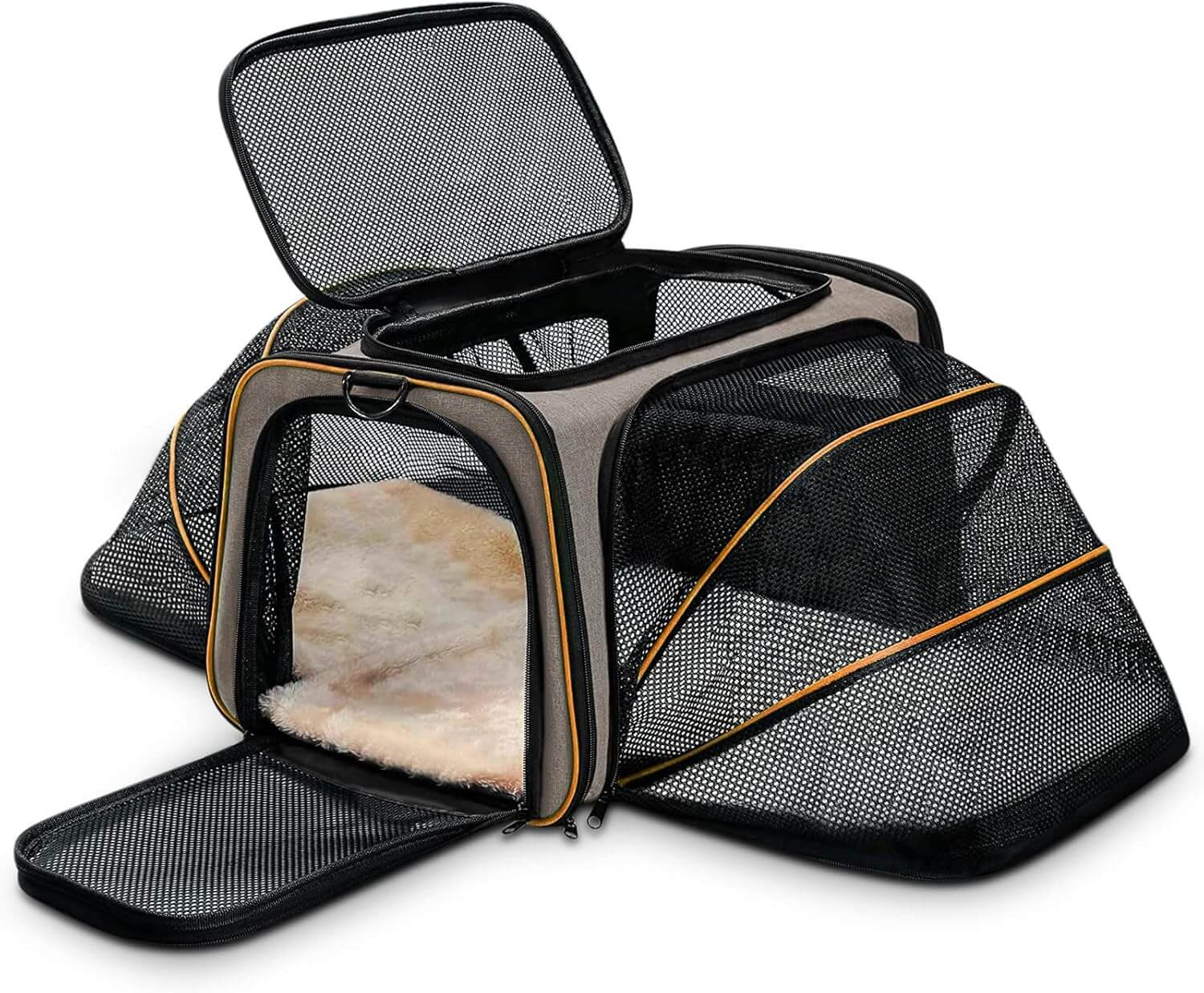 Транспортна Клетка за Домашни Животни - Разтегателна, Вентилирана, Олекотена Подходяща за Пътуване - JAFRA