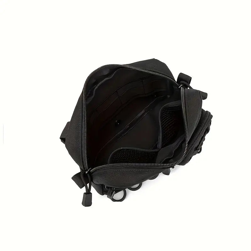 Тактически аварийен комплект MOLLE – издръжлива найлонова коланна чанта за първа помощ и аксесоари + подарък нашивка